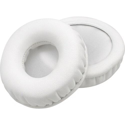 White Leather Replacement Ear Pads Cushions Earpads Ear Covers Earmuffs Pillow for Sony NWZ-WH505 NWZ-WH303 Headphones Headset