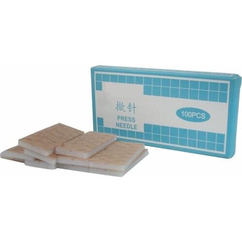 Free shipping ear acupuncture needle sterile disposable needles embedded ear needle ear press seed 100pcs/box