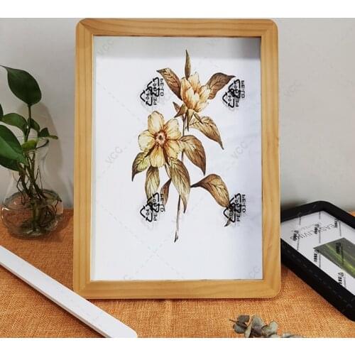 Wooden Picture Frame Rounded corners Classic Wood Frame For Wall Hanging Photo Frames Wall Decor Poster Frames For Pictures