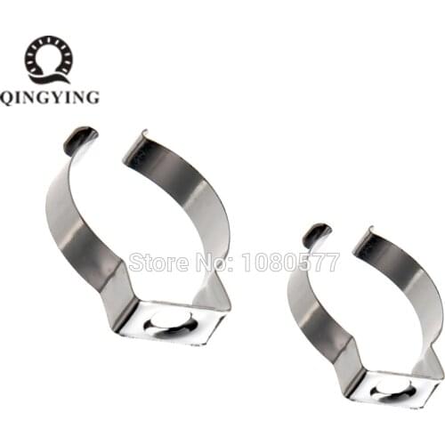 T5 T8 Holder LED Tube Lamp U Clip For Fluorescent lamp T5 T8 Base Holder Metal Clips Wedge Bracket Connector Bases