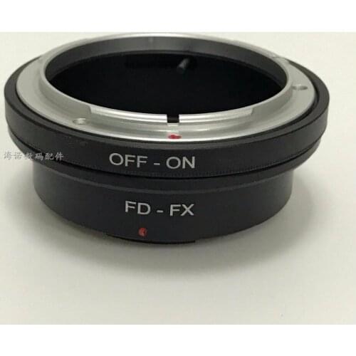 FD-FX Aluminum Alloy for Canon FD Mount Lens Adapter Ring for Fujifilm FX X Mount X F X-Pro1 Camera