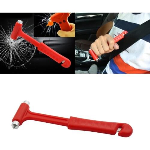 Mini Seat Belt Cutter Window Glass Breaker Car Rescue Tool Safety Hammer Life Saving Escape Emergency Hammer