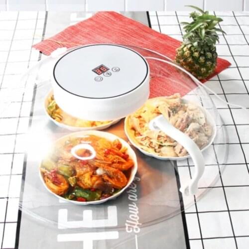 HOT Heating Sealing Cover for Food Meal Intelligent Smart Electric Heating Food Insulation Cover Multi-Function NDS