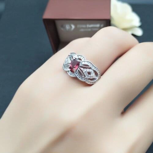 Lanzyo Women's Silver Rings