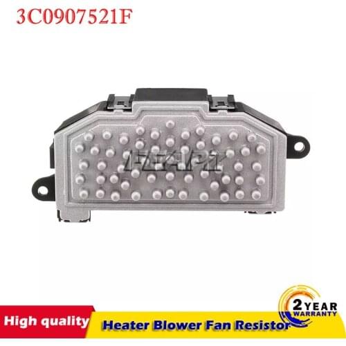 Heater Blower Fan Resistor Speed Controller for AUDI A3 Q3 Q7 TT 2003-2014 for VW Golf Jetta Passat 2005-2012 3C0907521F