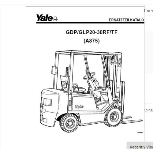 New Yale All Wiring Diagrams and Service Manuals PDF 2018 FULL SET