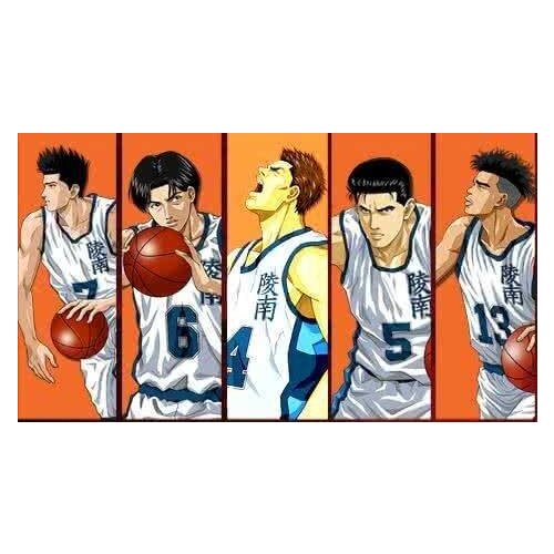 GREAT TOYS Dasin Uozumi Jun Kicchou Fukuda ,Koshino Hiroaki pvc action figure SLAM DUNK GT model toy brinquedos