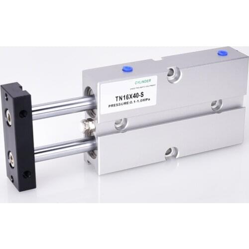 TN25 TDA25 Double Action Pneumatic Air Cylinder Bore 20mm Dual Rod Cylinder TN25-20 TN25-30 TN25-40 TN25-50 TN25-100 TN25-300