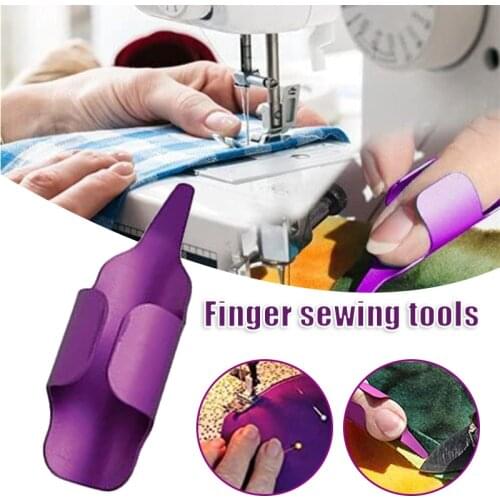 Sewing Fingerthing Pusher Finger Gloves Open Adjustable Design Sewing Accessory Effortless Cross Stitch Рукоделие