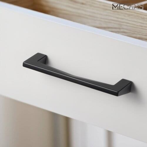TONA Black drawer handle wall mounted wardrobe door handle modern minimalist cabinet door cabinet small handle easy to install