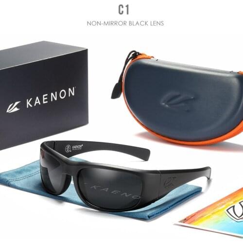 High Quality Original Kaenon Polarized Sunglasses for Men&Women Sports Goggles Brand Trendy Sun Glasses With Box