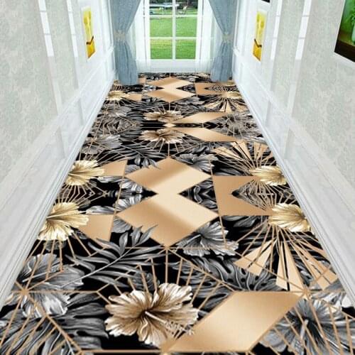 3D Printing Flower Corridor Mat Bedroom Kitchen Rugs Kids Room Decorative Play Mat Area Rug Pastoral Carpets for Living Room