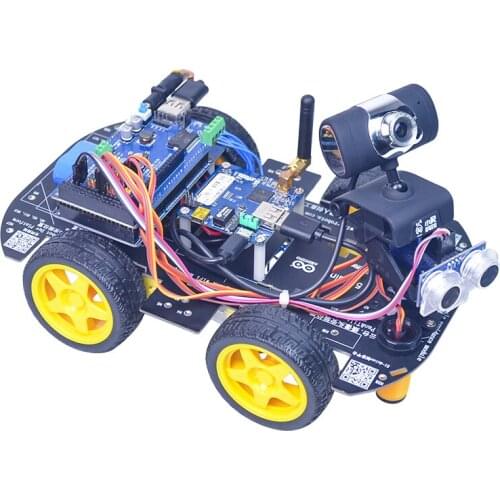 STM32 wifi bluetooth - compatiblevideo intelligent car line patrol obstacle avoidance robot DIY learning programming development