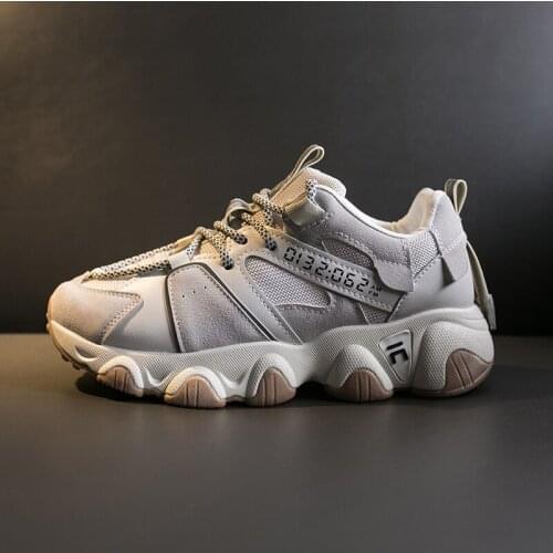 Spring Ladies Chunky Platform Sneakers Fashion Female Casual Running Shoes Woman Dad Shoes Womens Walking Vulcanized Shoes 2020