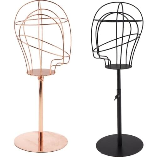 2pcs Professional Mannequin Head Hat Rack Shop Display Wigs Baseball Cap Stand Manikin Head for Hats Wig Display