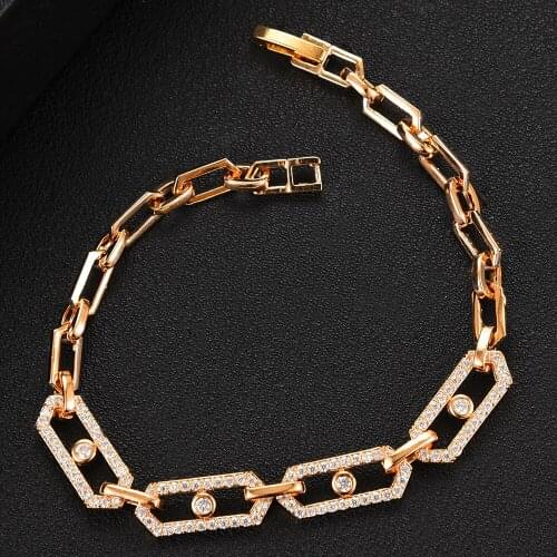Brand Personality Fine Bangle Chains Women man couple bracelet Top Quality Best Super Gift for Friends Lover unexpect surprise