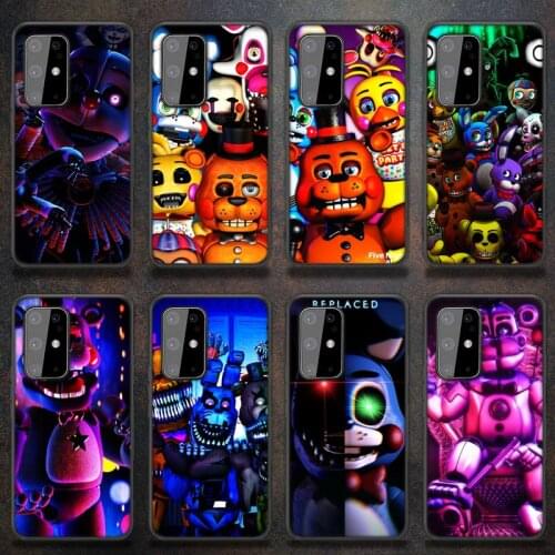 Anime Fnaf Animatronics game Phone Case for Samsung A91 01 10S 11 20 21 31 40 50 70 71 80 A2 CORE A10