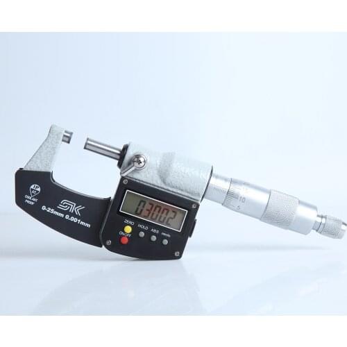 IP65 Multi-Function Relative Measuring Micrometer Carbide Digital Micrometer 0-25-50-75-100mm 0.001mm Electronic Measure Tools