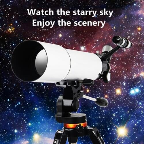 Space HD 80500 Astronomical Telescope FMC Green Film Astronomical Telescope Night Vision Nebula Moon Milky Way