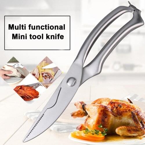 Kitchen Gadget Shear Fish Duck Poultry Scissor Chicken Bone Cutter Durable Cook Tool Kitchen Stainless Steel Accessories