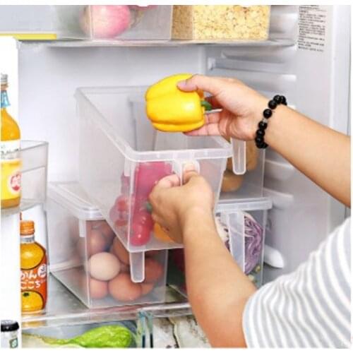 Kitchen Transparent PP Storage Box Grains Beans Storage Contain Sealed Home Organizer Food Container Refrigerator Storage Boxes