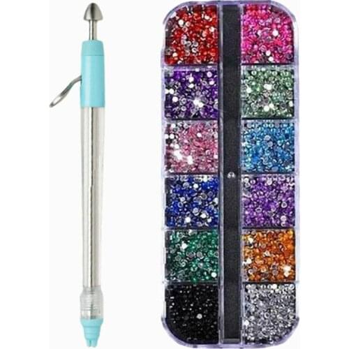 Multifunctional Nail Point Diamond Pen Point Diamond Pen Rhinestone Diamond Painting Cross Stitch Embroidery Tool
