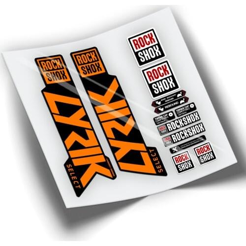 STICKERS clevis Rod BICILECTA ROCKSHOX LYRIK SELECT 2021 WP368
