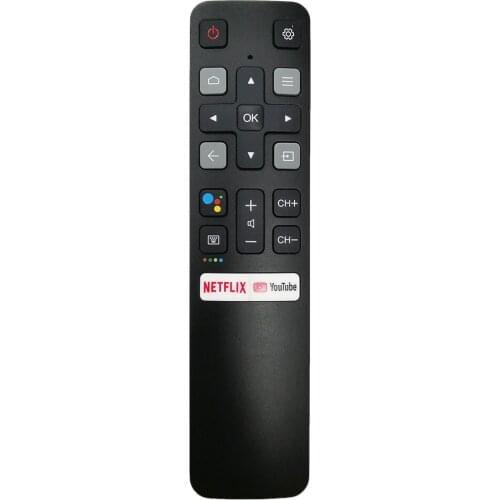 New Voice Remote Control RC802V FNR1 For TCL TV 75S434 43S434 50S434 55S434 65S434 with Netflix and YouTube Keys