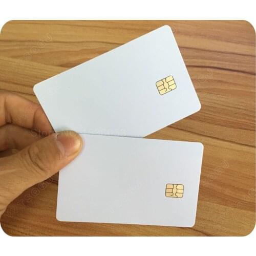 Wholesale 2000PCS/lot SLE 4442 Chip Card Smart Card PVC Card IC Card