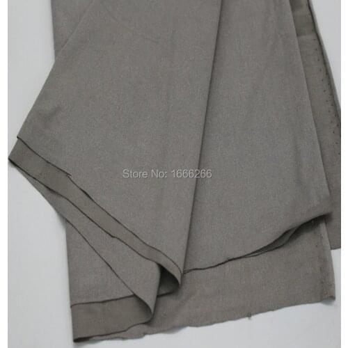 Stretchable soft fabric 100%silver fiber coated radiation protection fabric for cap/clothes