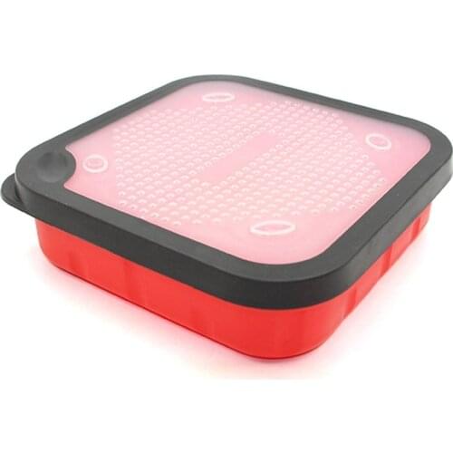 Fishing Maggot Bait Boxes With Breathable Fitting Lids Live Bait Storage Box Bloodworms Bait Container Pesca Iscas Fish Tackle