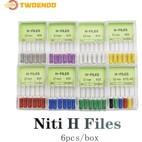 Dental Tools Niti H File 21mm Endo Files Dentist Instrument 10boxes