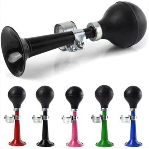 Bicycle Air Horn Metal Plating Horn Straight Horn Mountain Bike Bell Bicycle Equipment Accessories Bike Horn Bike Accessories