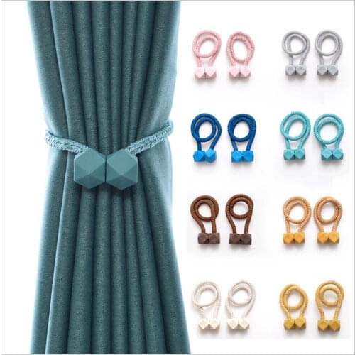 1x Pearl Magnetic Curtain Clip Curtain Holders Tieback Buckle Clips Hanging Ball Buckle Tie Back Curtain Accessories Home Decor