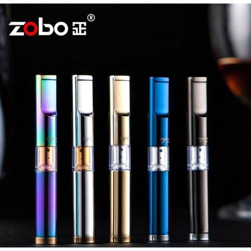 ZOBO Luxury Style 1PCS/Set Reusable Smoking Filter Pipe Tobacco Cigarettes Reduce Tar Holder Cleaning Smoking Accessories