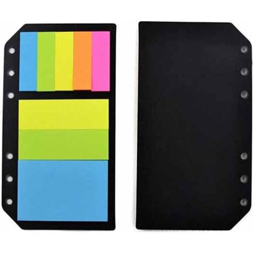 A5/A6/B5 Sticky Notes Planner Schedule 6 Holes Binder Dairy Memo Sticker Notebook Organiser Sticker