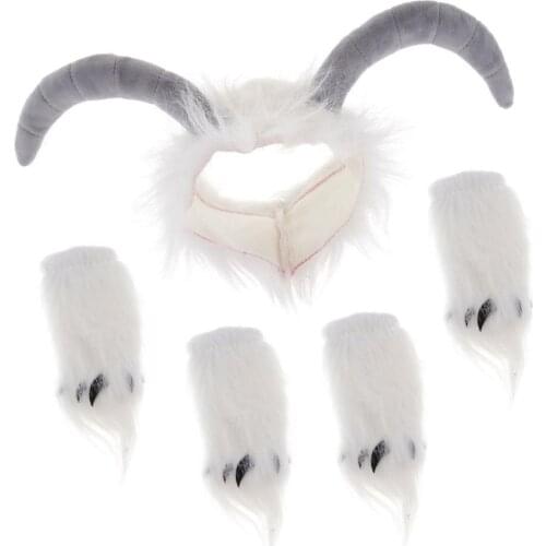 Funny Sheep Style Pet Headwear For Pet Halloween Christmas Costume Party