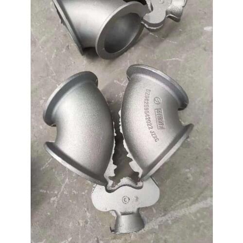 Elbow joint casting made