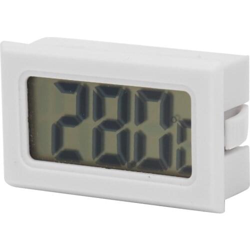 Mini Digital Humidity Meter Thermometer Hygrometer Sensor Gauge LCD Temperature Refrigerator Aquarium Monitoring Display Indoor