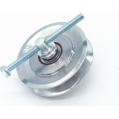 For HITACHI ZX Air conditioner pulley Tensioner Slot B Adjusting wheel excavator accessories