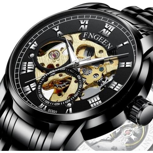 Winner Watch Men Skeleton Automatic Mechanical Watch Gold Skeleton Vintage Man Wristwatch Mens Watches Top Brand Luxury 2021