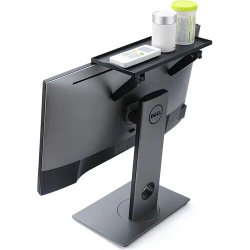 Computer Monitor Riser Bracket, ABS TV Shelf, Storage, Plastic Organizer for Desk, Office and Home