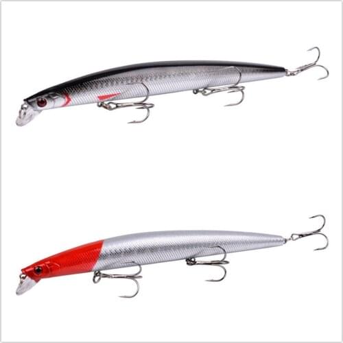 1PCS Sea Fishing Lure Laser Minnow Hard Bait 184mm24.5g 3D Eyes Artificial Wobblers Fishing Bait Perch Carp Fishing Tackle Lures