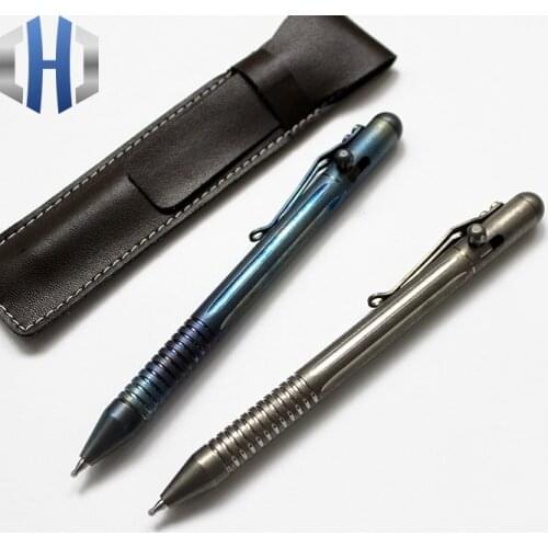 Titanium Alloy EDC Gun Plug Pen Men And Women Defense Pen Tactical Signature Pen Broken Window Pen