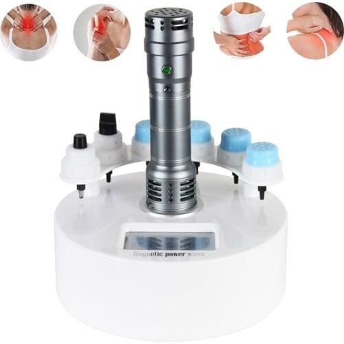Shockwave Therapy Machine Body Massage Gun Vibrator ED Treatment Pain Relief Waist Electromagnetic Shock Wave Equipment