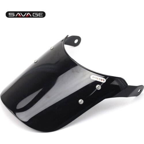 Windshield Pare-brise For HONDA CB 1300 SUPER FOUR CB1300 Motorcycle Accessories Windscreens Wind Suits 7" Round Headlights