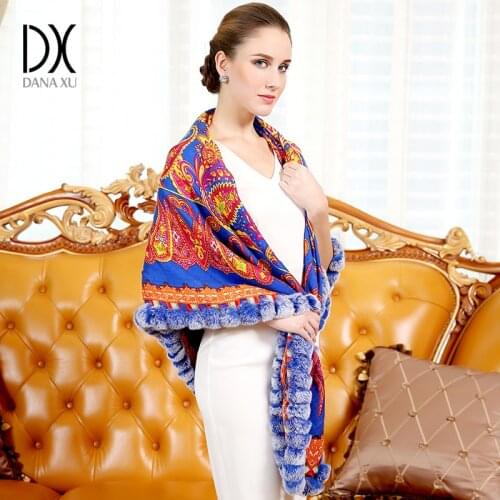 2019 New Fashion Brand Winter Scarf For Women Scarf 125*125cm Large Luxury Women Wool Scarf Warm Cashmere Shawls and Scarves