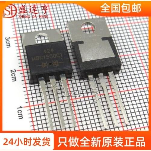 MBR1550CT 15A 50V TO220 DIP Schottky Barrier Diode/ NEW Original In Stock