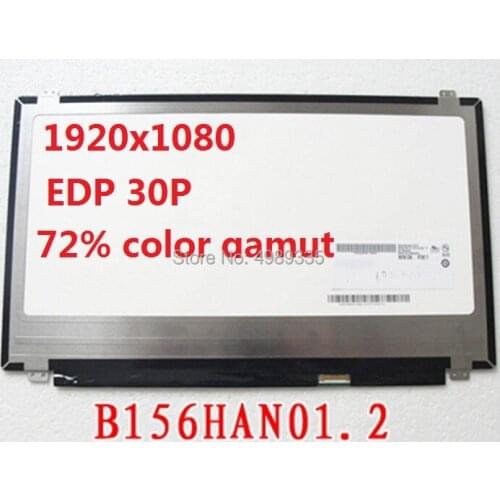 15.6-inch LCD screen laptop LCD display B156HAN01.2 AUO LCD display 1920X1080 EDP30P LCD display