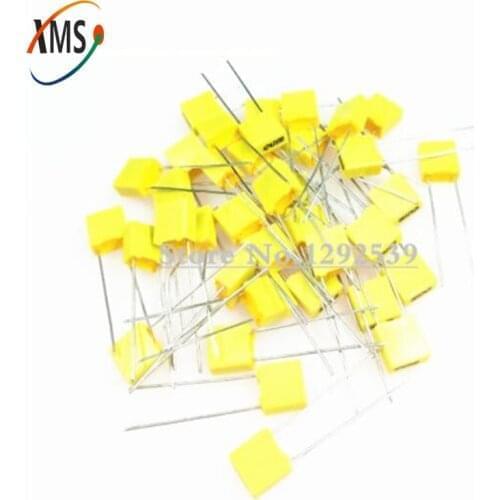 20pcs Polypropylene Safety Plastic Film 100V 1nF ~ 470nF 100nf 220nf 10nf 47nf 22nf 1nf 0.47uf 0.1uf Correction capacitor